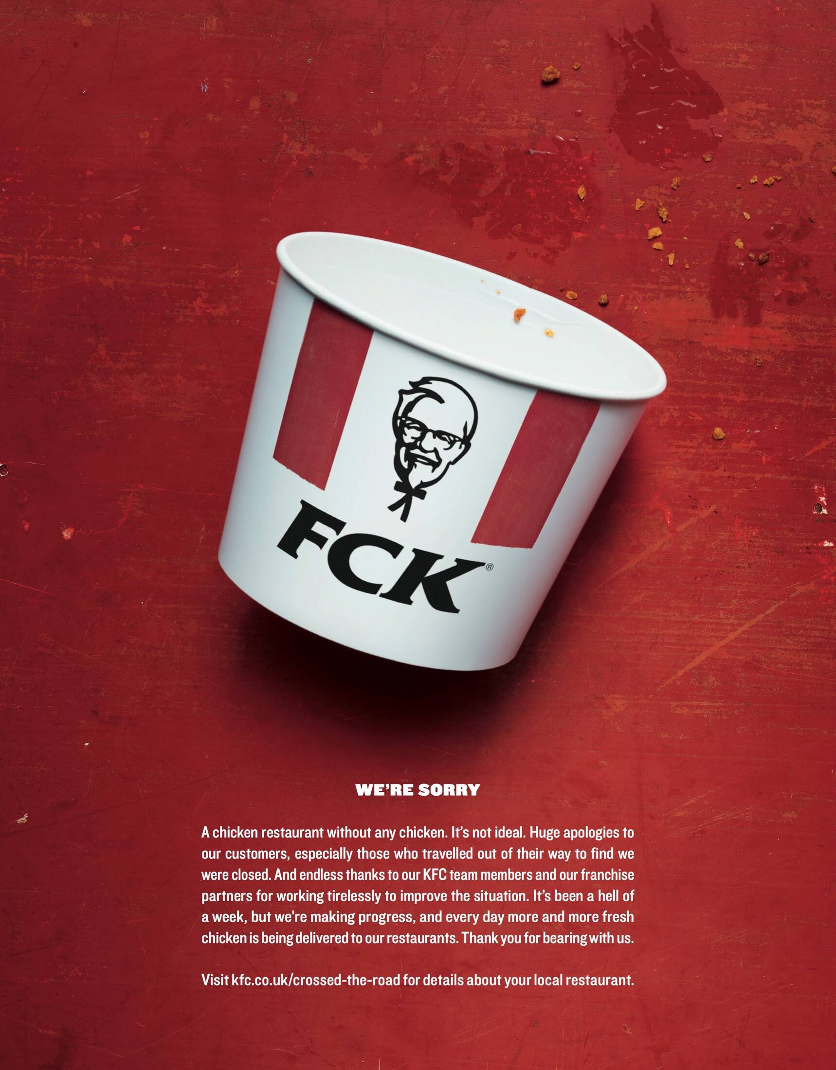 Pazarlamada Kriz Yönetimi: KFC'nin "FCK" Krizi