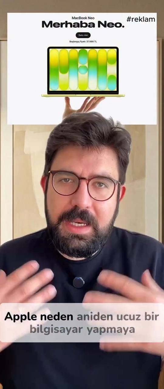 Apple’ın uygun fiyatlı MacBook stratejisini Gillette’in jilet modeli ve ekosistem bağlılığı üzerinden anlatan video.