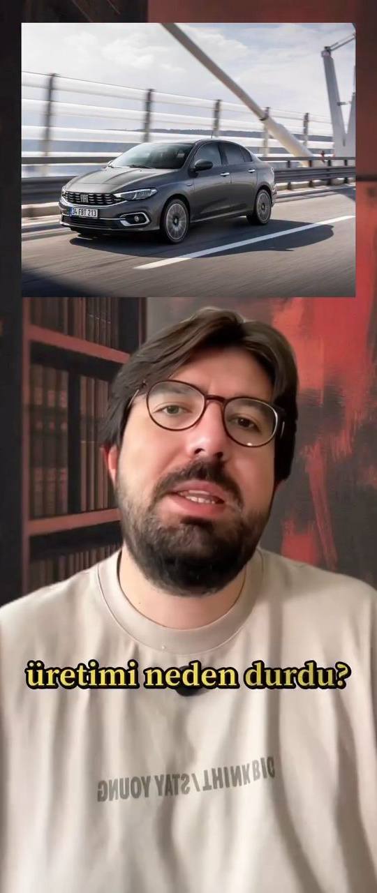 Fiat Egea'nın üretiminin neden durdurulduğunu fırsat maliyeti üzerinden anlatan video.